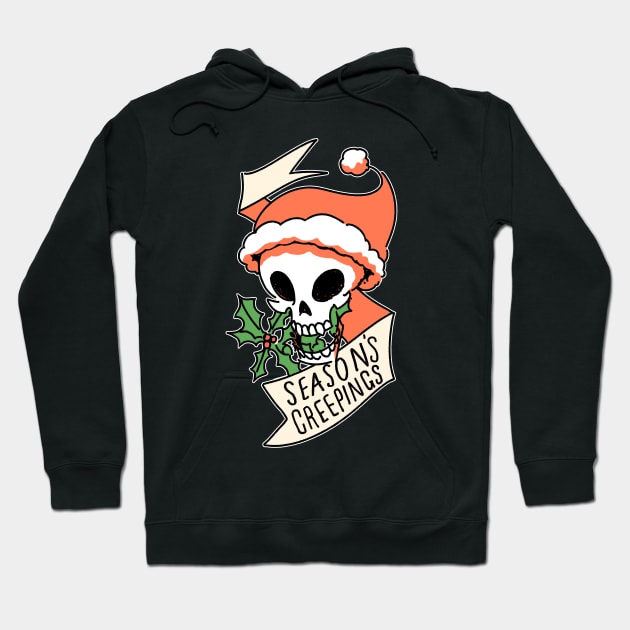 Season's Creepings Hoodie by JayBoultonArt